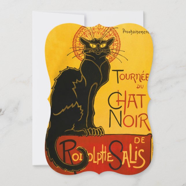 Vintage Tournée Du Chat Noir Theophile Steinlen (Front)