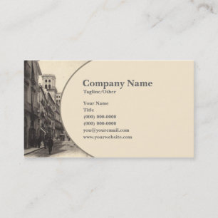 Vintage Town Business Card