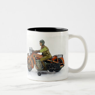 Vintage Toy Motorcycle Mug