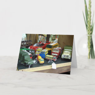 Vintage Toys For Sale Card
