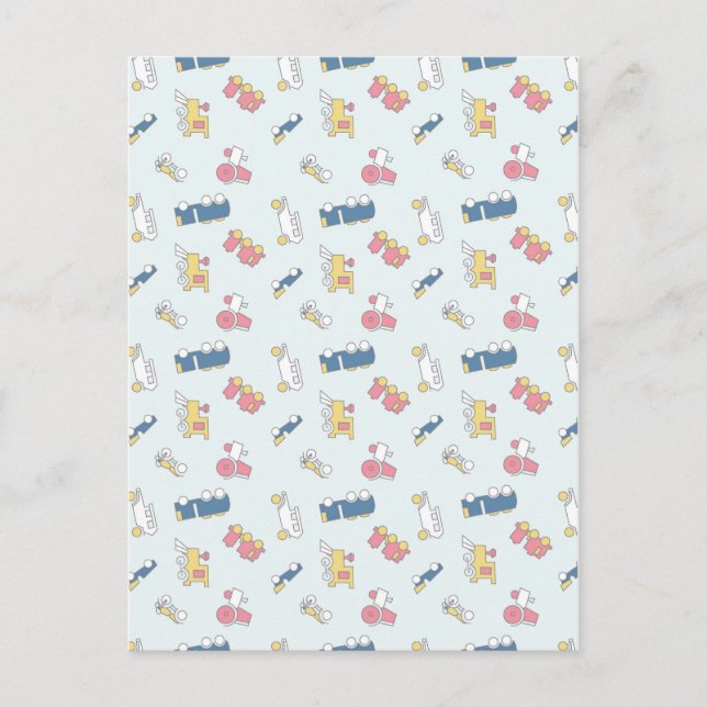 Vintage Toys Postcard (Front)