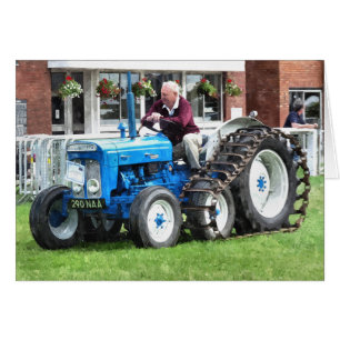 VINTAGE TRACTORS Card