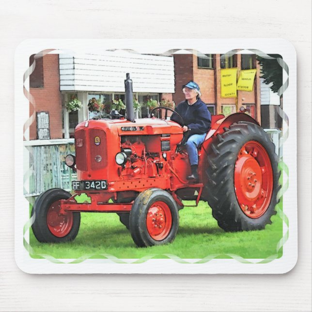 VINTAGE TRACTORS MOUSE MAT (Front)