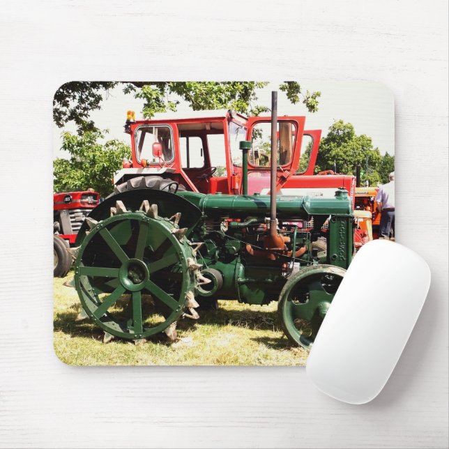 VINTAGE TRACTORS    MOUSE MAT (With Mouse)