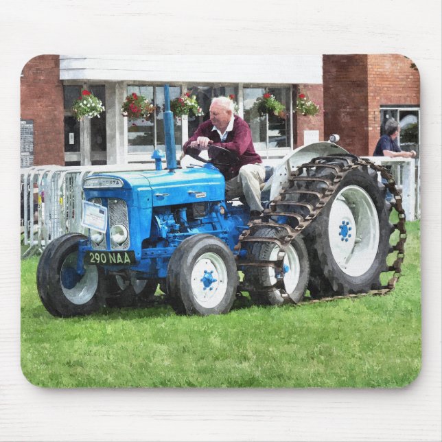 VINTAGE TRACTORS MOUSE MAT (Front)