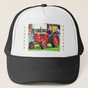 VINTAGE TRACTORS TRUCKER HAT