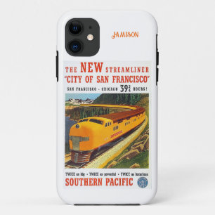 Vintage Train Advertising  iPhone 11 Case