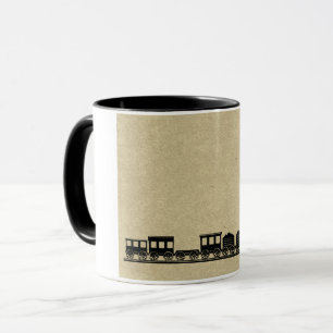 Vintage Train Mug