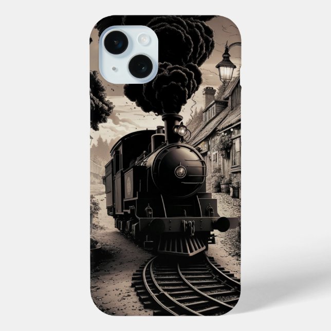 Vintage Train Railway Case-Mate iPhone Case (Back)