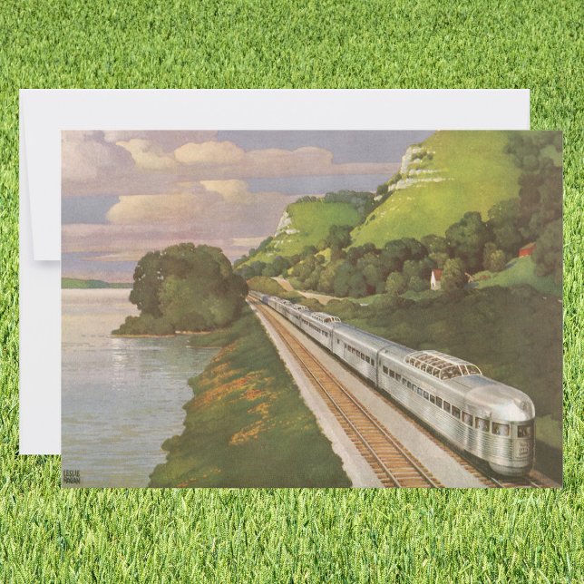 Vintage Train Vacation, Locomotive in Country (Creator Uploaded)