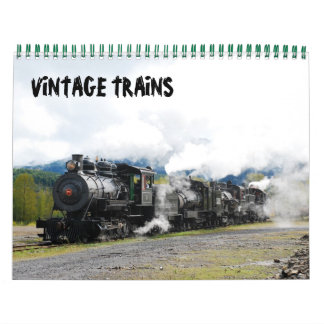 VINTAGE TRAINS CALENDAR