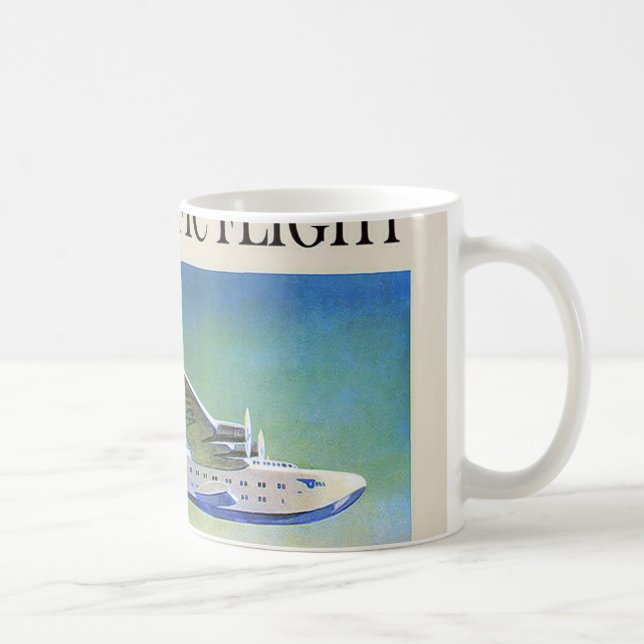 Vintage Transpacific Far East Travel Classic Mug (Right)
