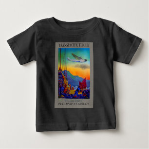 Vintage Transpacific Travel Baby T-Shirt