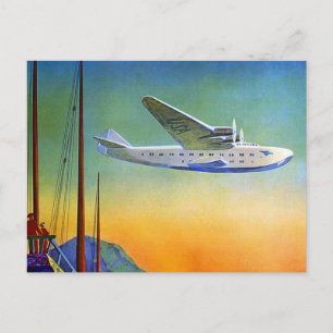 Vintage Transpacific Travel Postcard