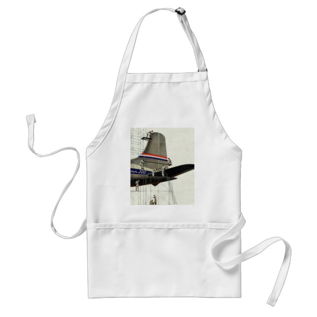 Vintage Transportation, Airplane Maintenance Standard Apron (Front)