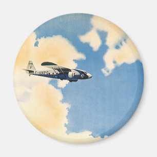Vintage Transportation, Albatross Aeroplane Magnet