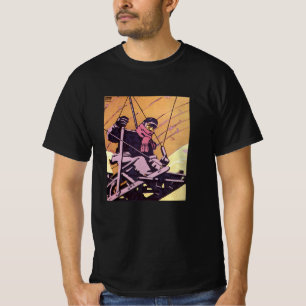 Vintage Transportation Hang Glider Aircraft T-Shirt