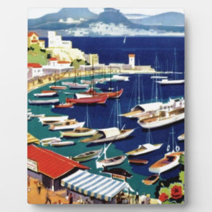 Vintage Travel Athens Greece Plaque