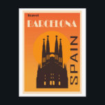 Vintage Travel     Barcelona Spain Postcard<br><div class="desc">Vintage Travel Barcelona Spain Postcard</div>