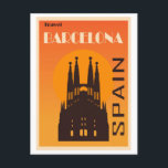Vintage Travel     Barcelona Spain Postcard<br><div class="desc">Vintage Travel Barcelona Spain Postcard</div>