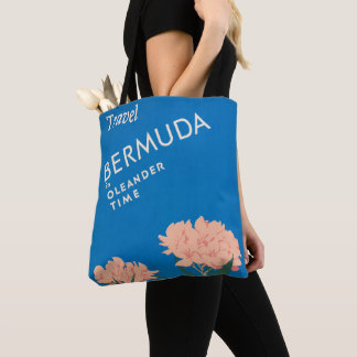 Vintage Travel - Bermuda Tote Bag
