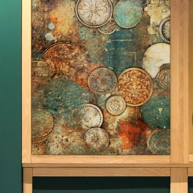 Vintage Travel Boho Style Decoupage Tissue Paper (Creator Uploaded)