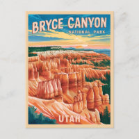 Vintage Travel Bryce Canyon National Park Utah