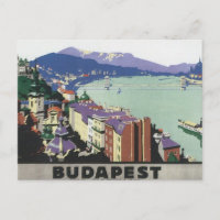Vintage Travel Budapest Hungary