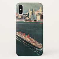 Vintage Travel by Cruise Ship to New York City