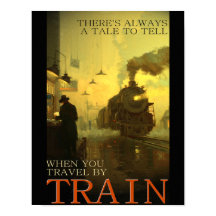 Vintage Travel By Train