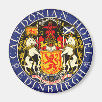 Vintage Travel Caledonian Hotel Edinburgh Scotland
