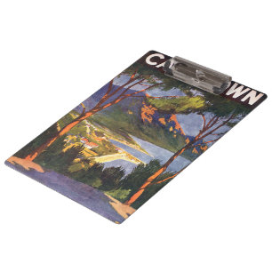 Vintage Travel, Cape Town, a City in South Africa Clipboard