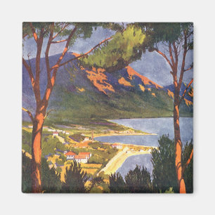 Vintage Travel, Cape Town, a City in South Africa Magnet