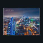 Vintage travel city Riyadh Saudi Arabia retro Postcard<br><div class="desc">vintage,  retro,  travel,  modern,  watercolor,  classic,  city,  Riyadh,  Saudi Arabia,  Kingdom, </div>