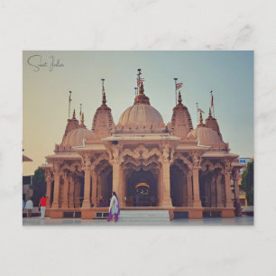 Vintage travel city Surat India vacation retro Postcard