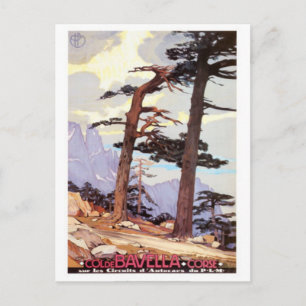 Vintage travel Corsica - Postcard