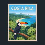 Vintage Travel Costa Rica Nature Beach Retro Postcard<br><div class="desc">Embrace the spirit of adventure with this vintage travel-inspired postcard featuring Costa Rica. Designed in a classic retro style,  it captures lush rainforests,  tropical beaches,  and the country’s vibrant pura vida energy. Perfect for travelers and anyone who dreams of Caribbean escapes.</div>