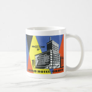 Vintage Travel Europe, Warsaw (Warszawa), Poland Coffee Mug