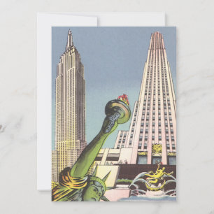 Vintage Travel, Famous New York City Landmarks