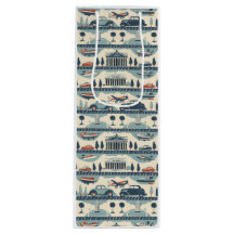 Vintage Travel Gift Bag