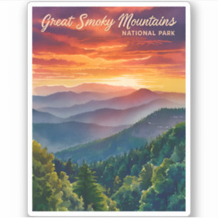 Vintage Travel Great Smoky Mountains National Park