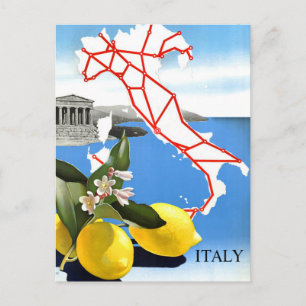 Vintage Travel Italy Pantheon Rome Postcard