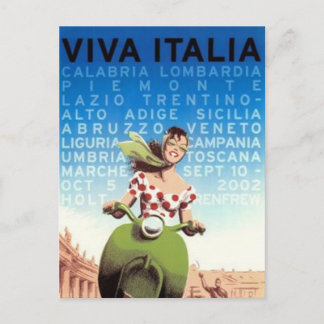 Vintage travel Italy - Postcard