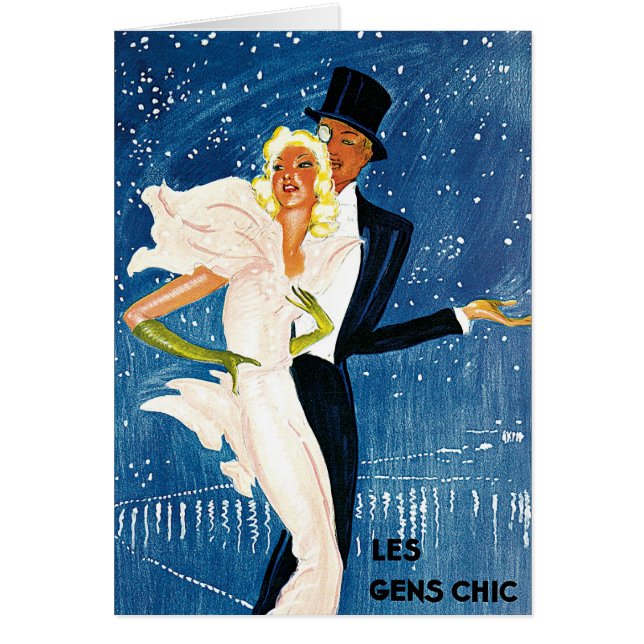 Vintage Travel, Love Romance Winter in Monte Carlo (Front)