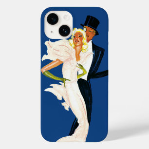 Vintage Travel, Love Romance Winter in Monte Carlo Case-Mate iPhone 14 Case