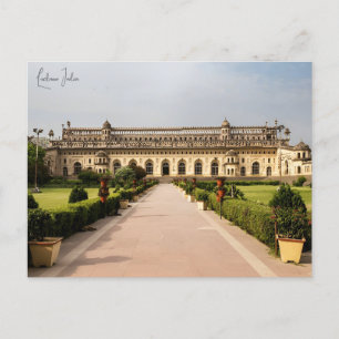 Vintage travel Lucknow India Vacation retro Postcard
