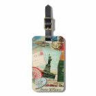Vintage Travel...luggage tag