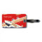 Vintage Travel Luggage Tag Red