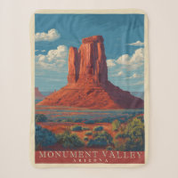 Vintage Travel Monument Valley Arizona