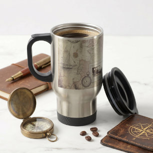 Vintage travel   mug